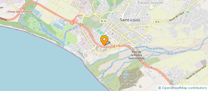 localisation de l'entreprise LUNAR PLAST  SAINT-LOUIS