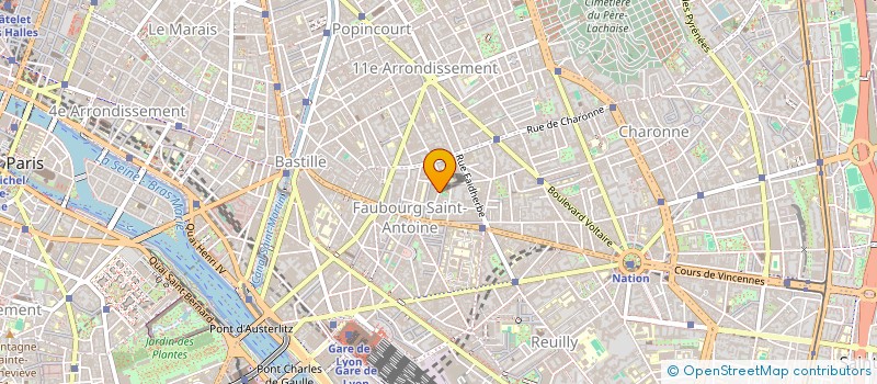 localisation de l'entreprise LUNAR SOLAR  PARIS