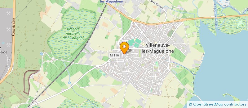 localisation de l'entreprise LUNARET A.N.L  VILLENEUVE-LES-MAGUELONE