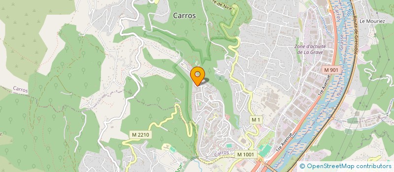 localisation de l'entreprise LUNATUM à CARROS