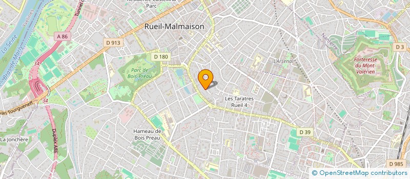 localisation de l'entreprise LUNCH OFFICE  RUEIL-MALMAISON
