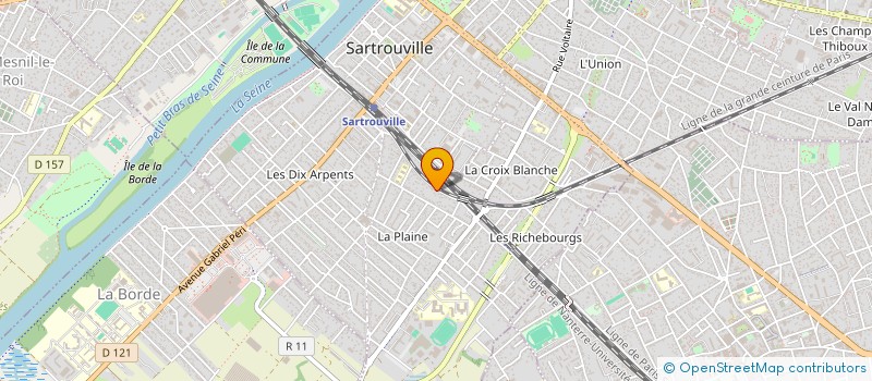 localisation de l'entreprise LUNCHA TRUCK à SARTROUVILLE