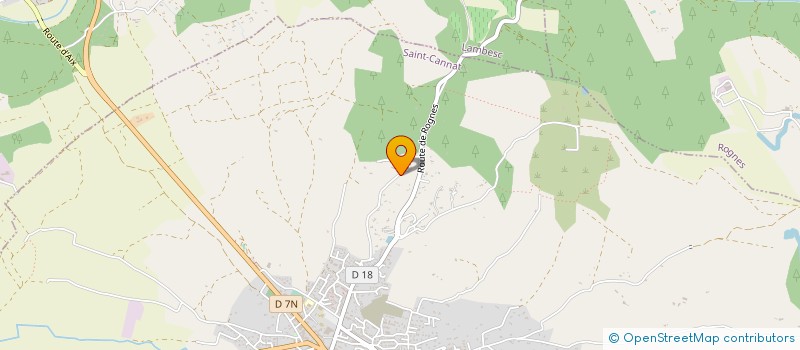 localisation de l'entreprise LUNCHVIP  SAINT-CANNAT