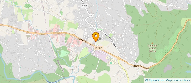 localisation de l'entreprise LUNDI 18  MONTAUROUX