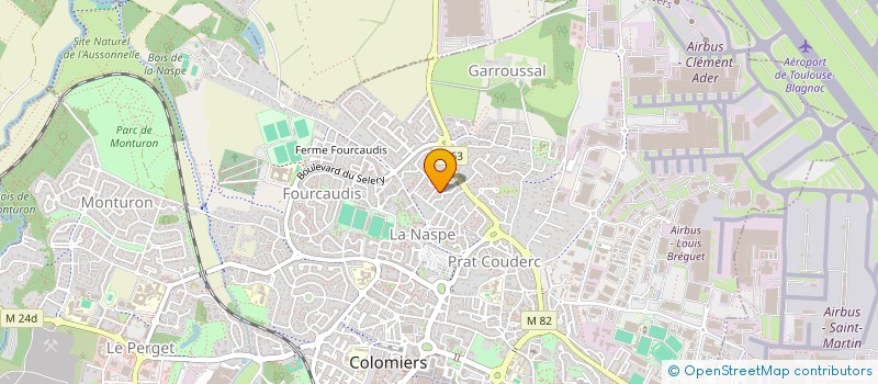 localisation de l'entreprise LUNDI, LES AUTRES CHANTENT à COLOMIERS