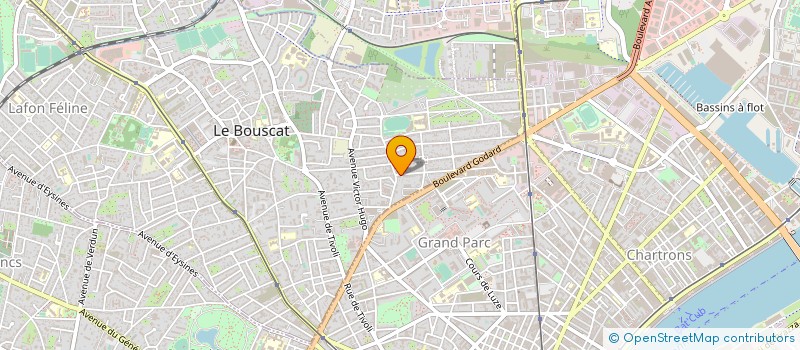 localisation de l'entreprise LUNDI PARIS à LE BOUSCAT