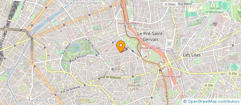 localisation de l'entreprise LUNDI SOIR  PARIS