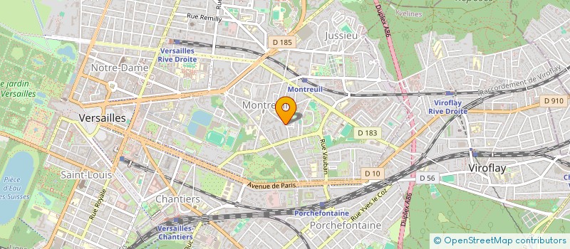 localisation de l'entreprise LUNDICAROTTE à VERSAILLES