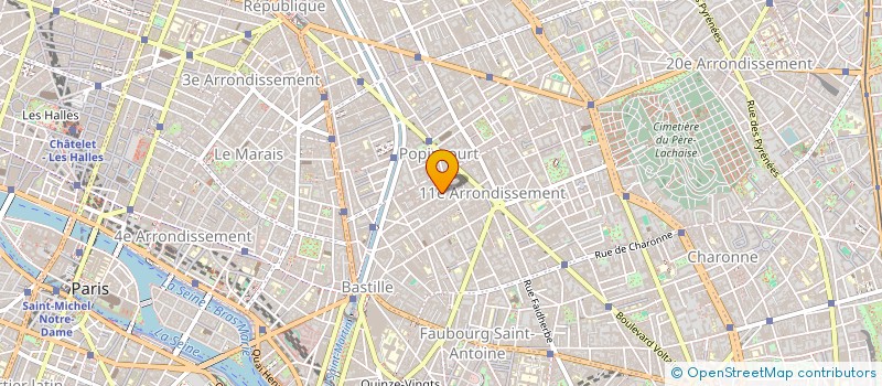 localisation de l'entreprise LUNDIMANCHE  PARIS