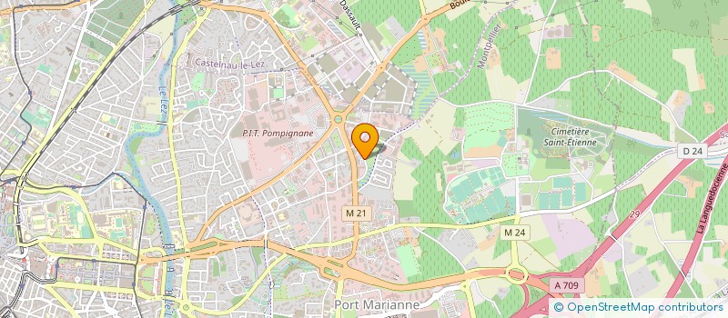 localisation de l'entreprise LUNDIMATIN à MONTPELLIER