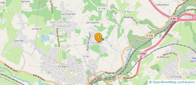 localisation de l'entreprise LUNDO EVENTS  SAINT-PIERRE-LA-PALUD