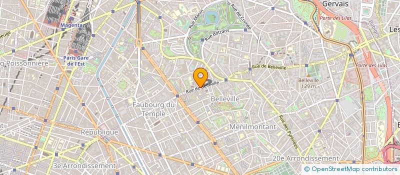 localisation de l'entreprise LUNE  PARIS