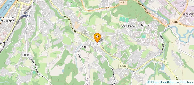 localisation de l'entreprise LUNE  VIENNE