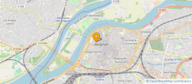 localisation de l'entreprise LUNE à AVIGNON