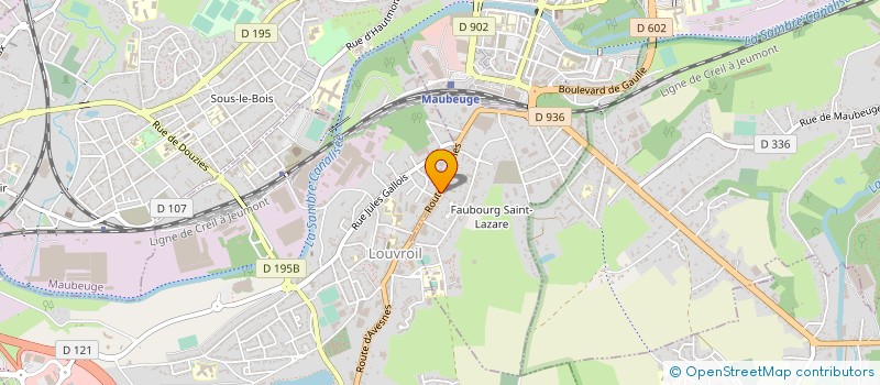 localisation de l'entreprise LUNE DE MIEL à MAUBEUGE
