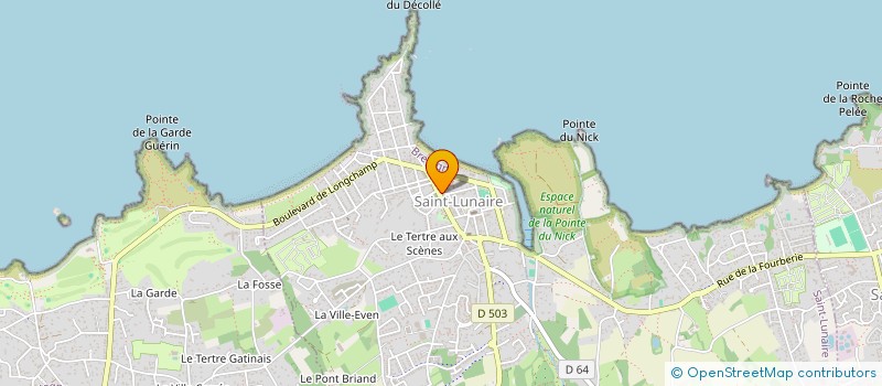 localisation de l'entreprise LUNE HAIR  SAINT-LUNAIRE