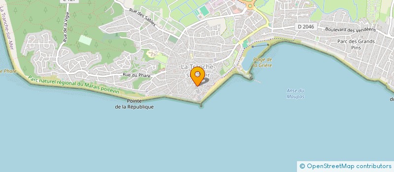 localisation de l'entreprise LUNE LIBRE à LA TRANCHE-SUR-MER