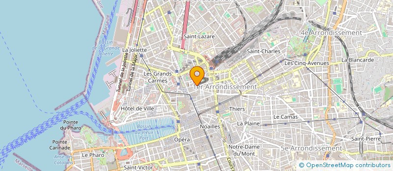 localisation de l'entreprise LUNE RM à MARSEILLE