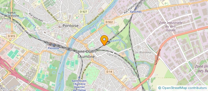 localisation de l'entreprise LUNEANCE PROPRETE&SERVICES à SAINT-OUEN-L'AUMONE