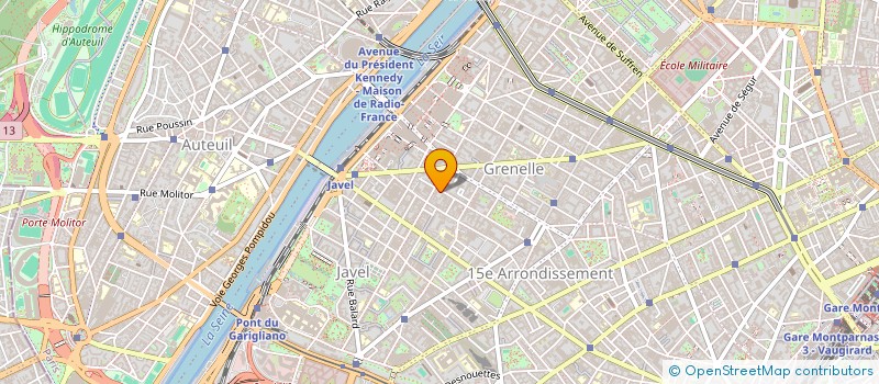 localisation de l'entreprise LUNEAU BELISSENT COMPAGNIE  PARIS