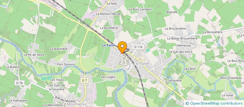 localisation de l'entreprise LUNEAU SYLVAIN à MOUZILLON