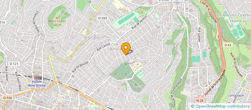 localisation de l'entreprise LUNEDIT  BIHOREL