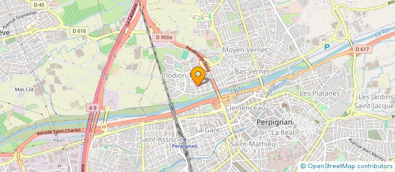 localisation de l'entreprise LUNEKI  PERPIGNAN