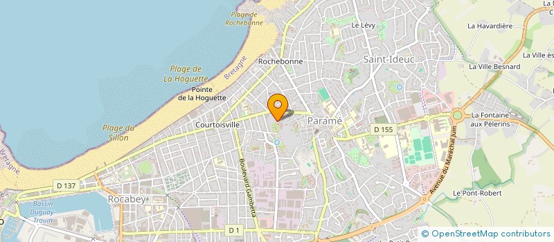 localisation de l'entreprise LUNELITE  SAINT-MALO