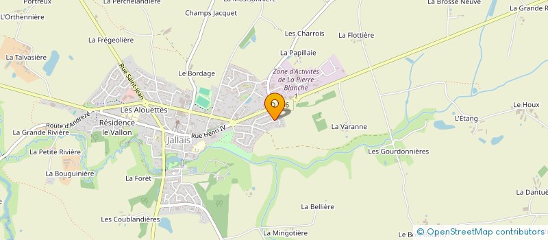 localisation de l'entreprise LUNELLI GRUTAGE SOLUTIONS - LGS  BEAUPREAU-EN-MAUGES
