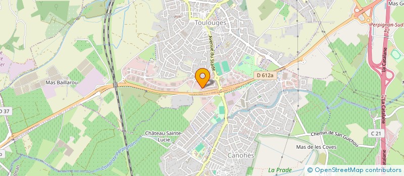 localisation de l'entreprise LUNEOLE  TOULOUGES