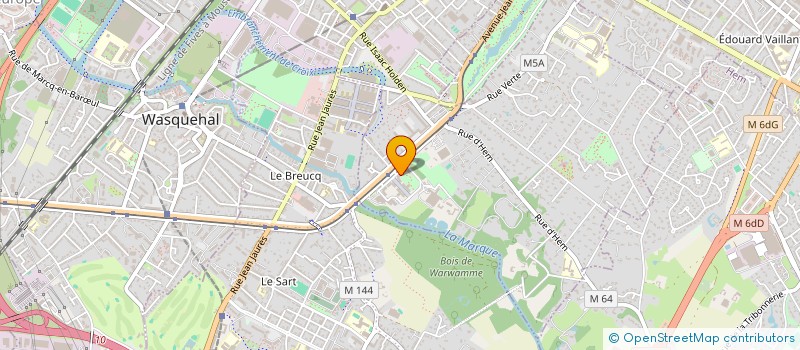 localisation de l'entreprise LUNERAY CORPORATION à CROIX