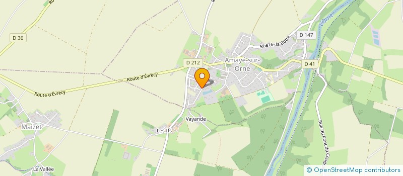 localisation de l'entreprise LUNES  AMAYE-SUR-ORNE