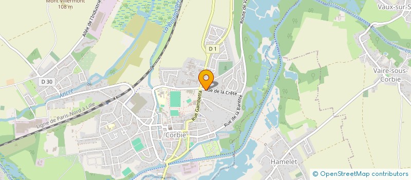 localisation de l'entreprise LUNESSA  CORBIE