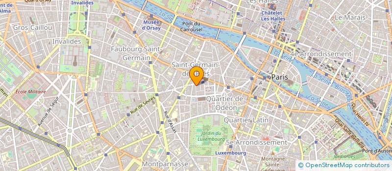 localisation de l'entreprise LUNETTE OPTIC à PARIS
