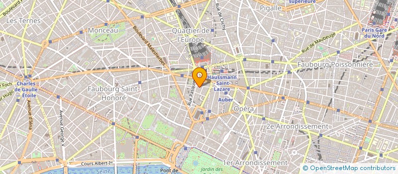 localisation de l'entreprise LUNETTERIE MARLONE à PARIS
