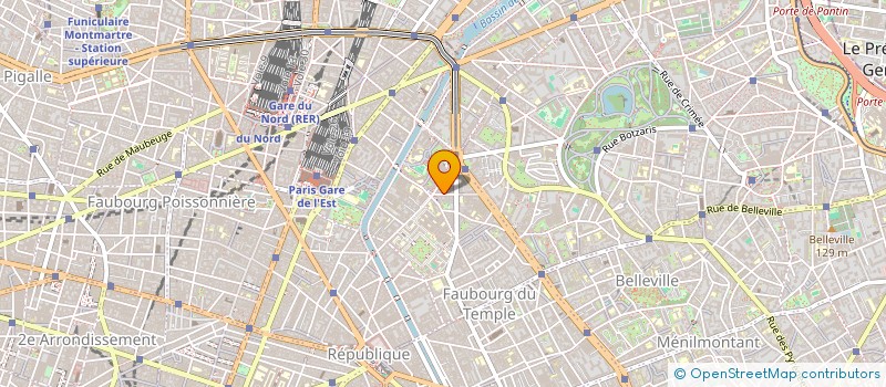 localisation de l'entreprise LUNETTERIE  SAINT LOUIS  PARIS