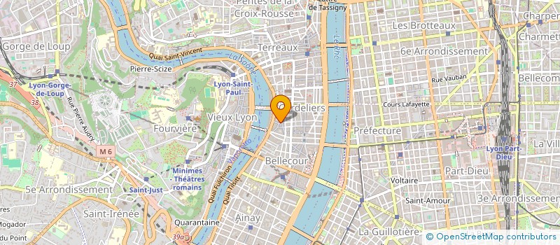 localisation de l'entreprise LUNETV  LYON