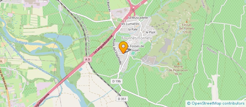 localisation de l'entreprise LUNEVIA196  FOURNES