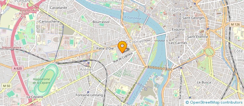 localisation de l'entreprise LUNEXA à TOULOUSE