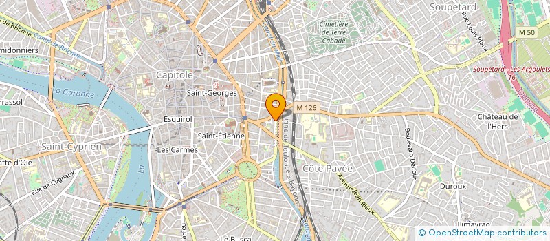 localisation de l'entreprise LUNEXIS  TOULOUSE