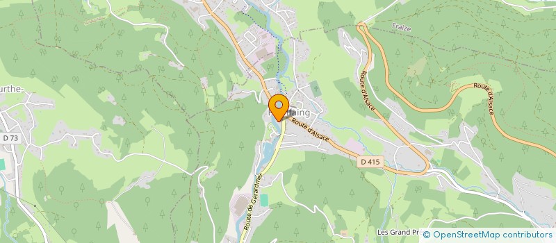 localisation de l'entreprise LUNG AND CO  PLAINFAING