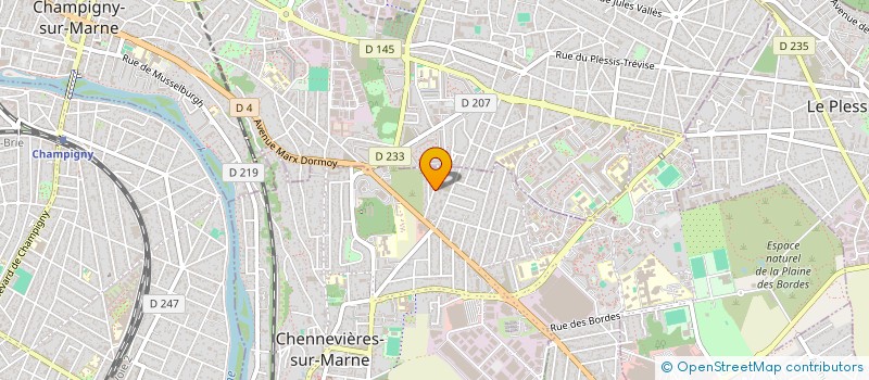 localisation de l'entreprise LUNGU  CHENNEVIERES-SUR-MARNE