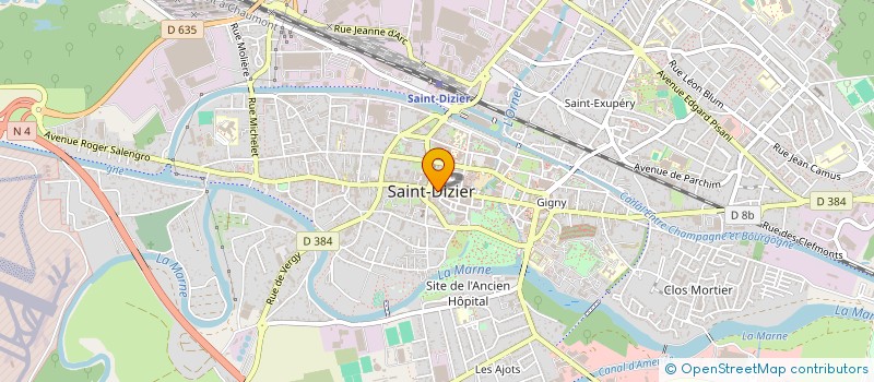localisation de l'entreprise LUNI à SAINT-DIZIER