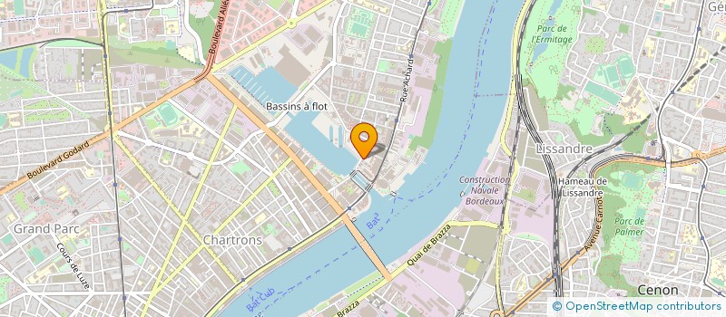 localisation de l'entreprise LUNI  BORDEAUX