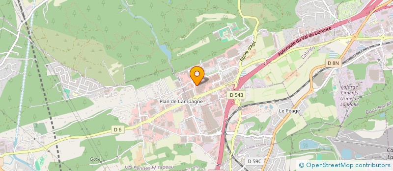 localisation de l'entreprise LUNI AVANT CAP à CABRIES