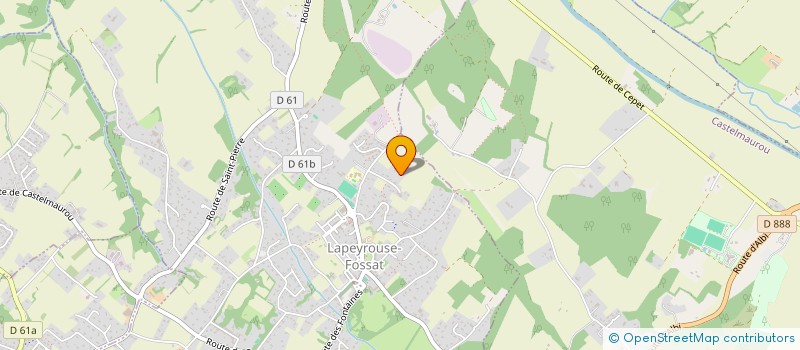 localisation de l'entreprise LUNI GROUP  LAPEYROUSE-FOSSAT