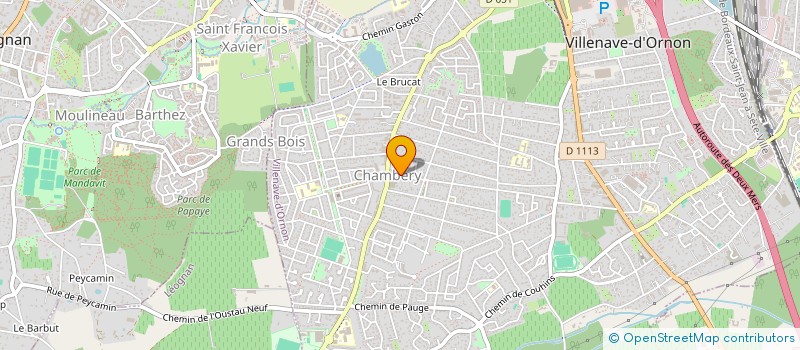 localisation de l'entreprise LUNI'VERT  VILLENAVE-D'ORNON