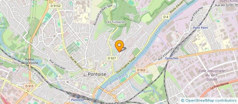 localisation de l'entreprise LUNIC  PONTOISE