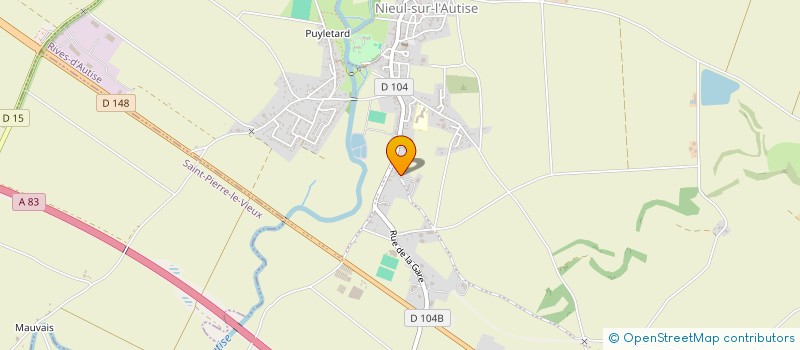 localisation de l'entreprise LUNIE  RIVES-D'AUTISE