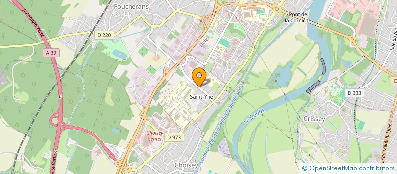 localisation de l'entreprise LUNIE à DOLE